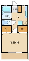 ヤマトハイツの物件間取画像